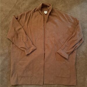 J.Crew Chelsea Sweater Blazer in camel size xxl